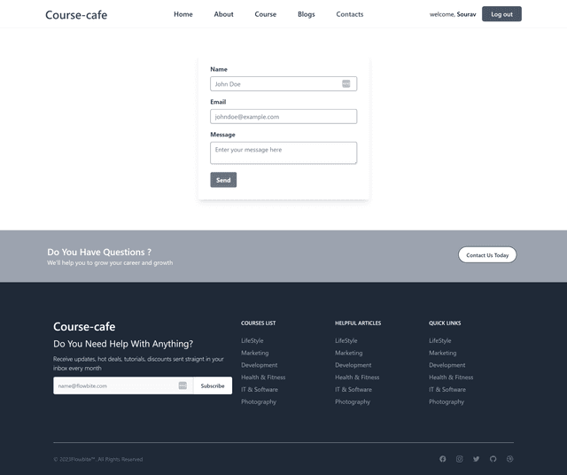 Course Cafe screenshot 4 of 8